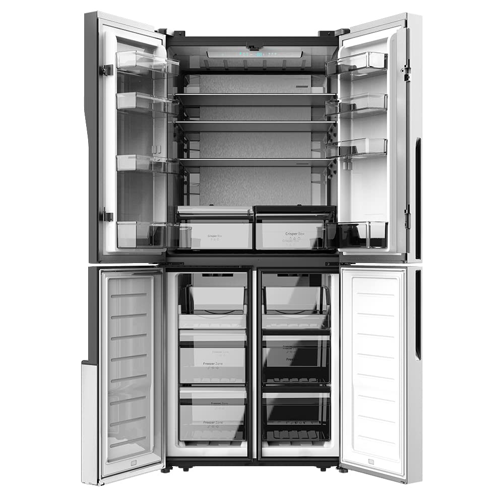 cecotec-bolero-coolmarket-454-k-hlschrank-edelstahl-no-frost image 2