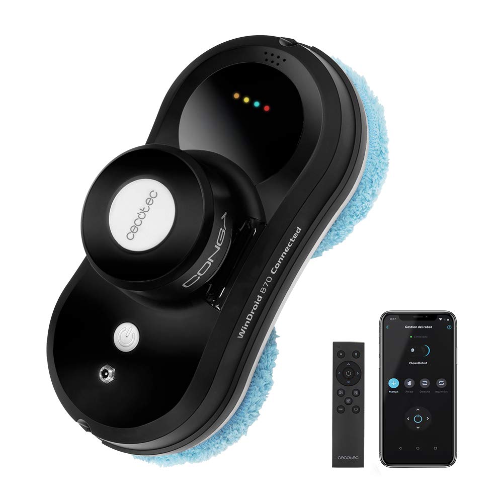 cecotec-windroid-880-spraywater-smart-connected-fensterputzroboter-schwarz image 6