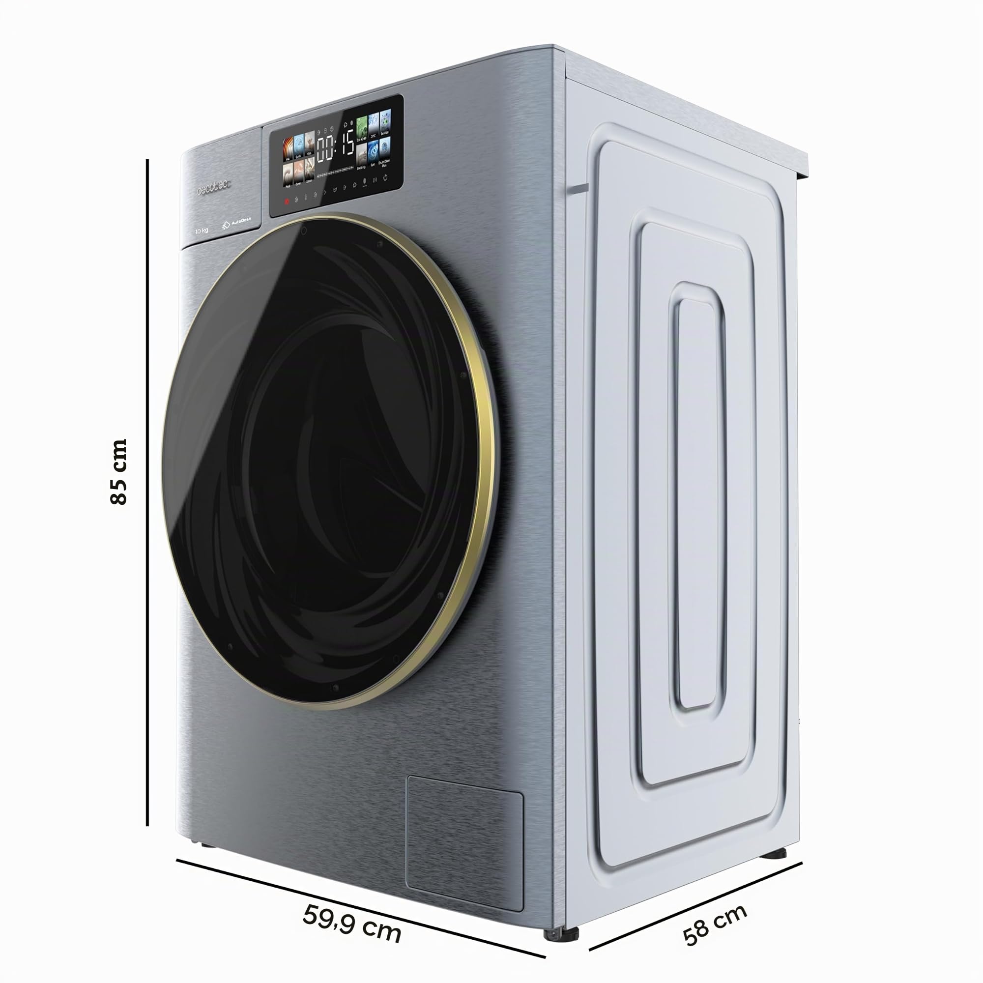 cecotec-bolero-dresscode-12950-waschmaschine-12-kg-a image 2