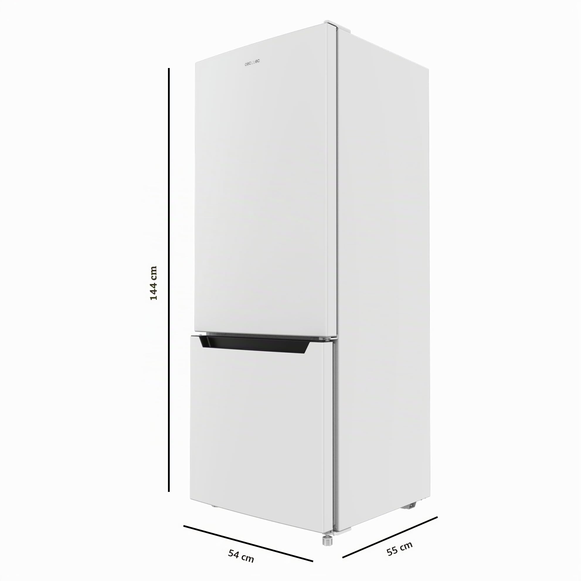 cecotec-bolero-coolmarket-combi-205-k-hl-gefrierkombi-wei-e image 5