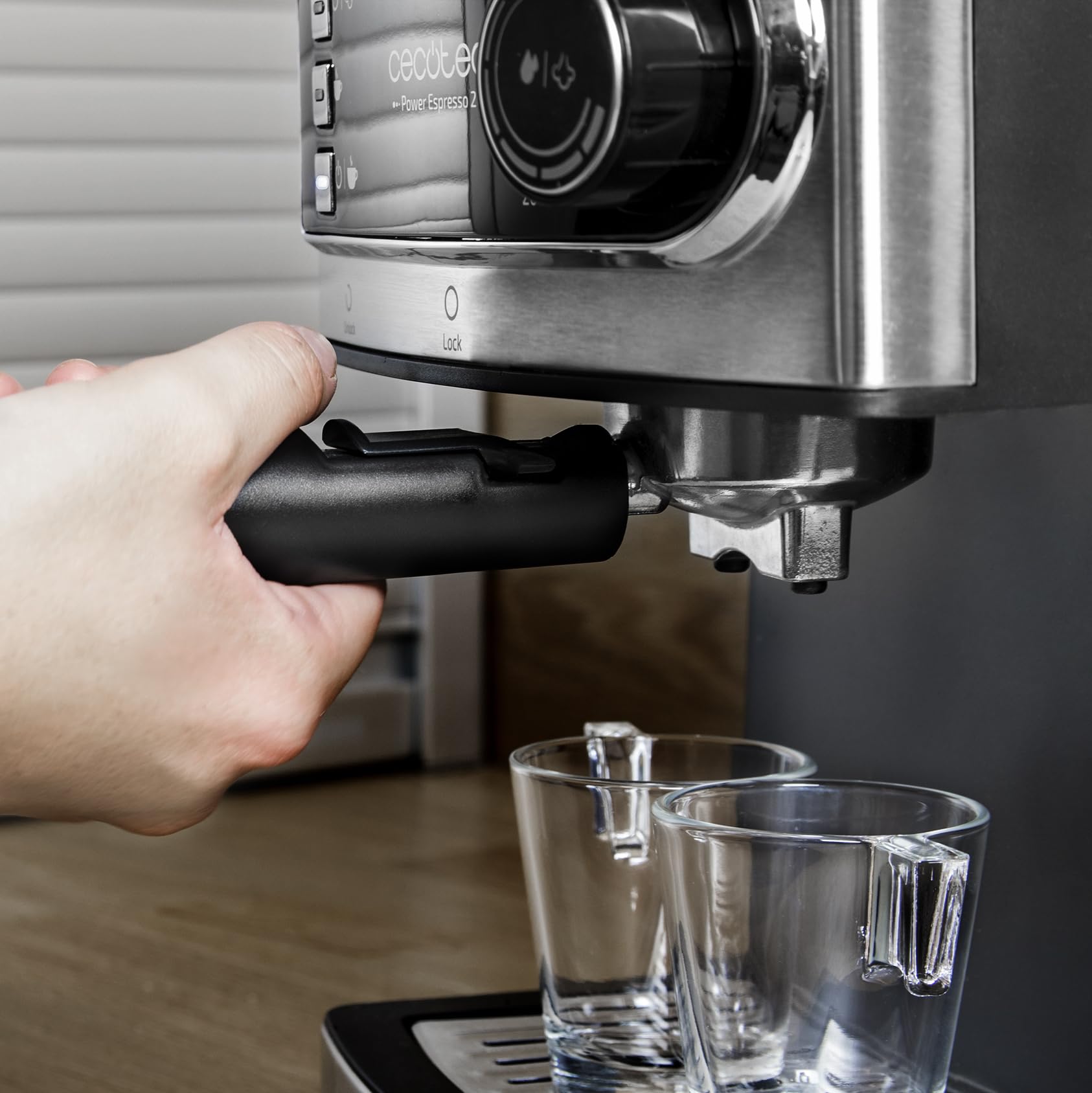 cecotec-power-espresso-espressomaschine-1-5l-20-bar-850w image 2
