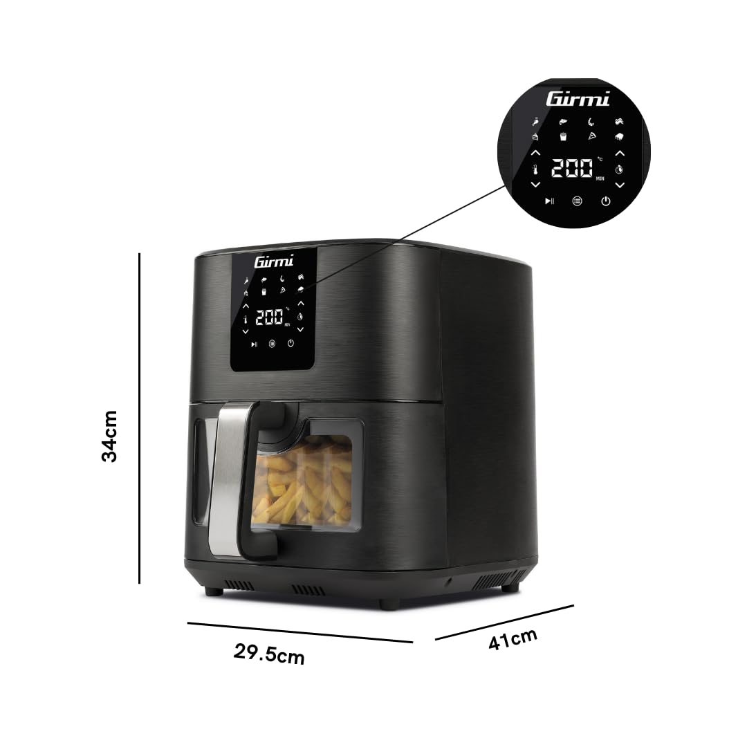 girmi-ecofrit-9l-fg79-hei-luftfritteuse-9-l-schwarz-1700-w image 3