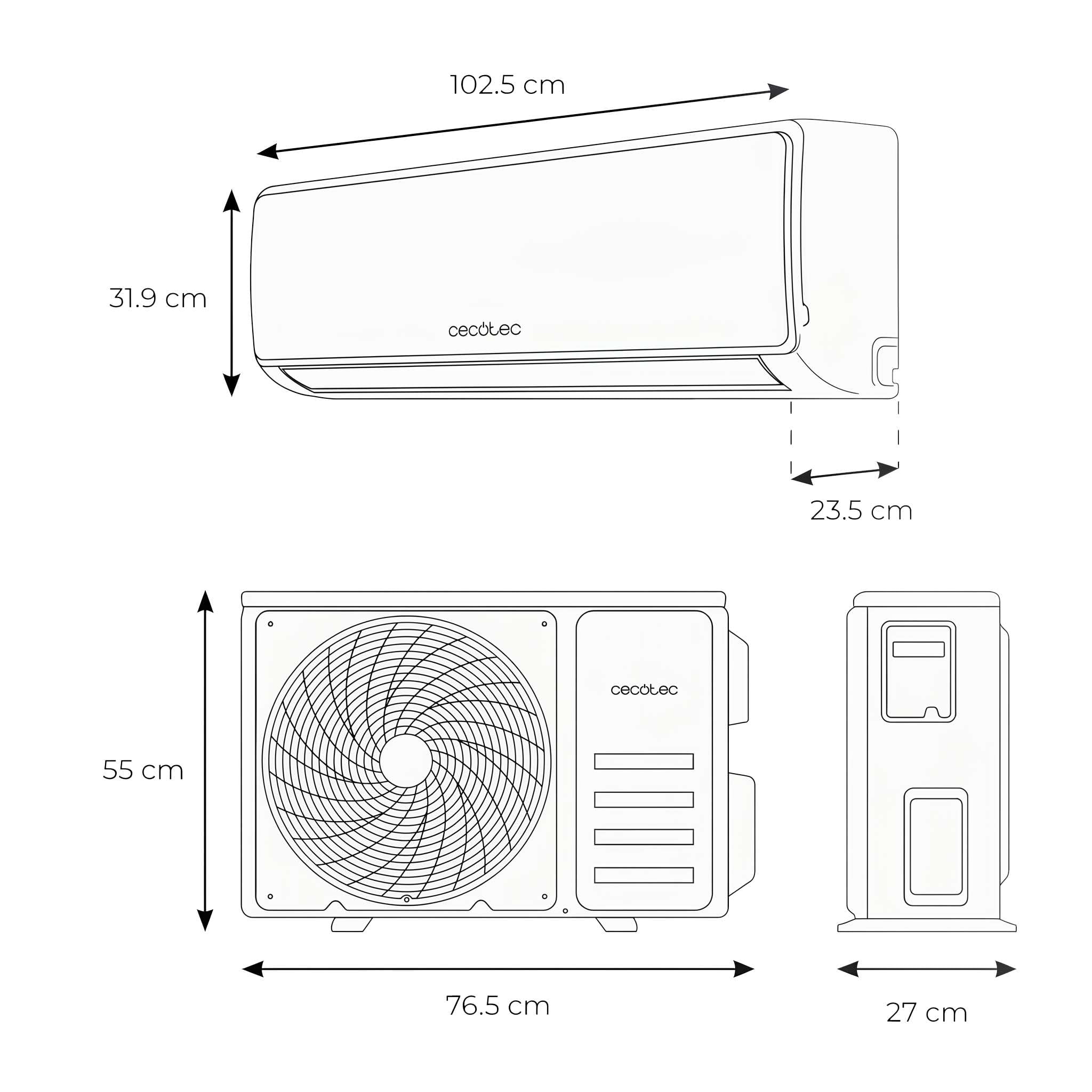 cecotec-airclima-18000-wind-split-klimaanlage-18000-btu-a image 2