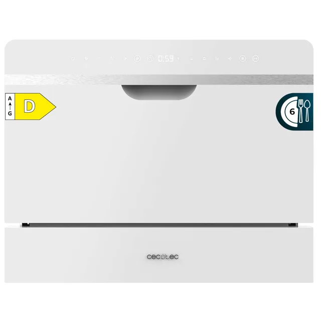 cecotec-bolero-aguazero-2500-s-bi-geschirrsp-ler-wei-6-gedecke image 1