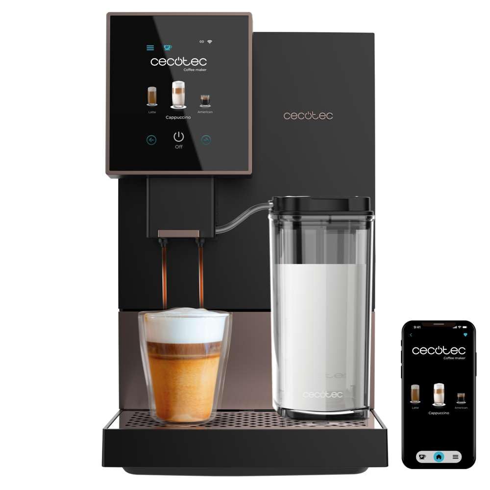 cecotec-cremmaet-compactccino-kaffeevollautomat-black-rose image 1