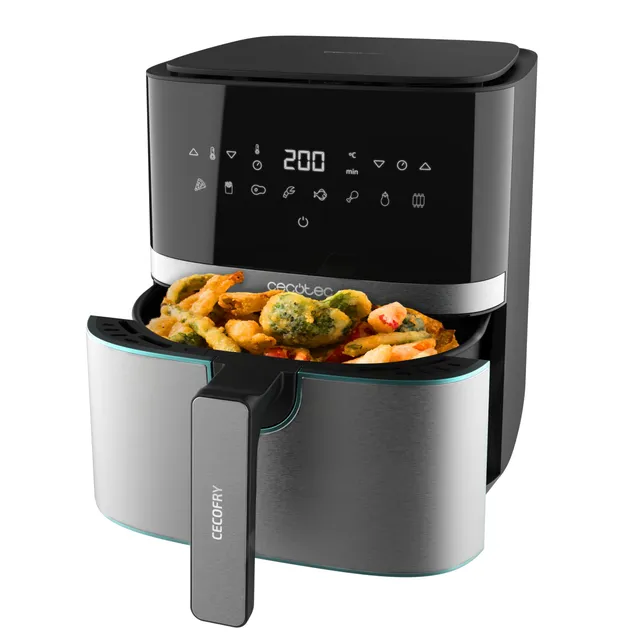 cecotec-cecofry-full-inox-5500-pro-hei-luftfritteuse-5-5-l-edelstahl image 1