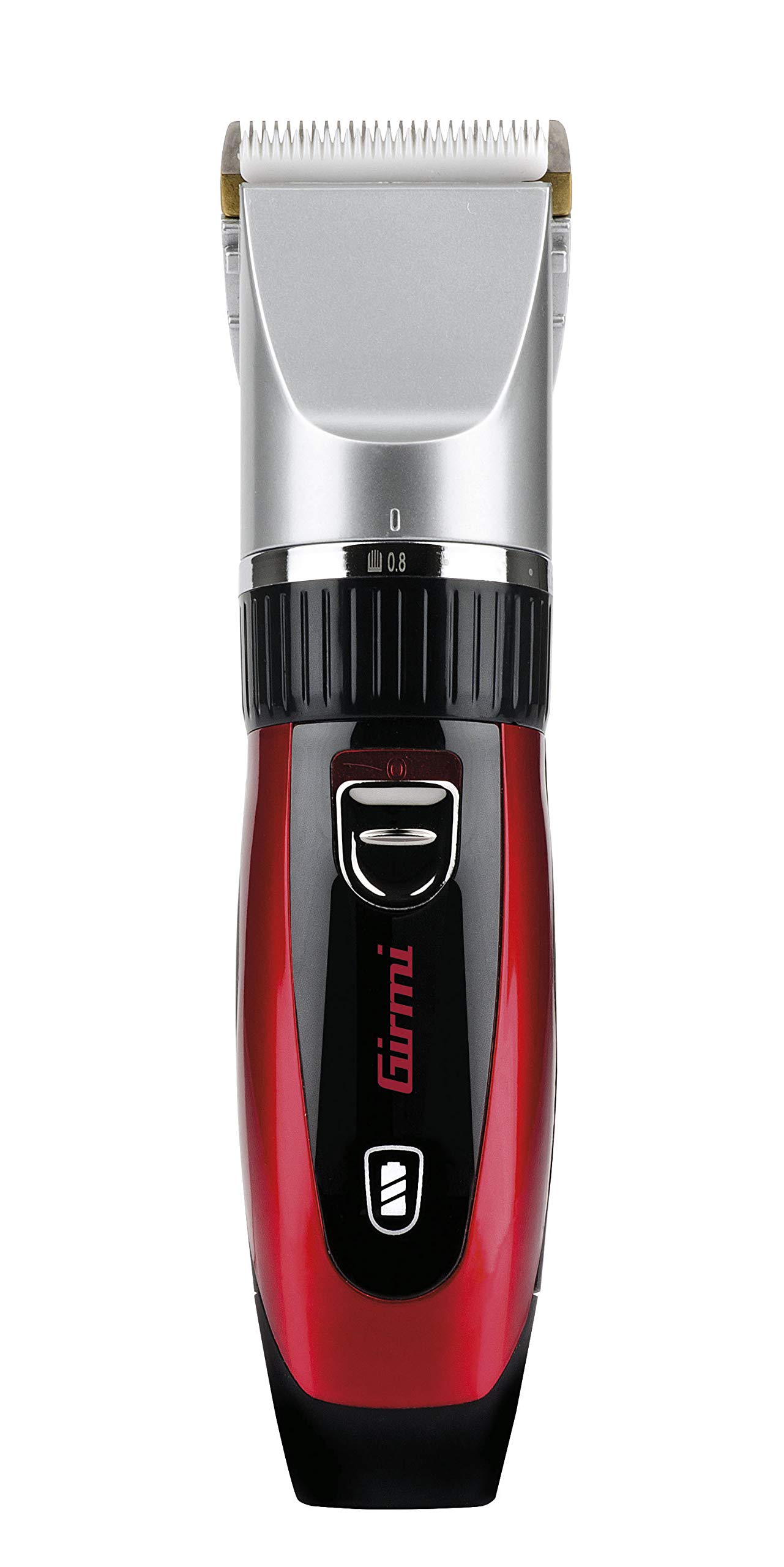 girmi-rc5500-haartrimmer-rot-akku-netzbetrieb-keramik image 1