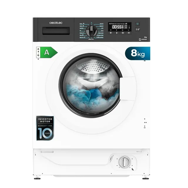 cecotec-bolero-dresscode-840-bi-inverter-a-waschmaschine-8-kg image 1