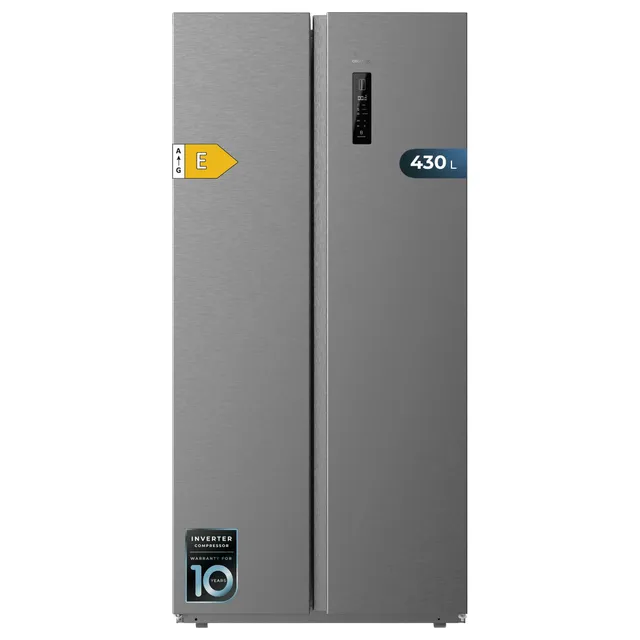 cecotec-bolero-coolmarket-sbs-430-dark-k-hlschrank-430-l-grau image 1