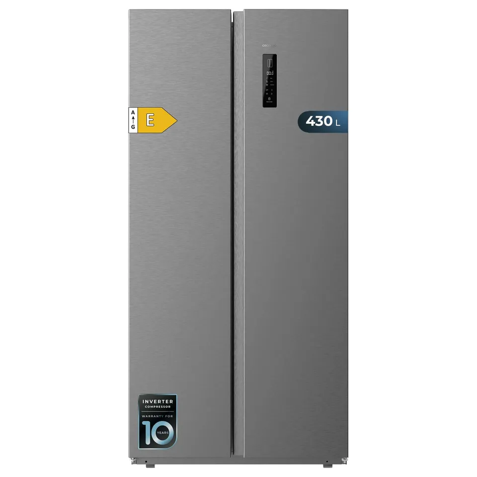 cecotec-bolero-coolmarket-sbs-430-dark-k-hlschrank-430-l-grau image 1