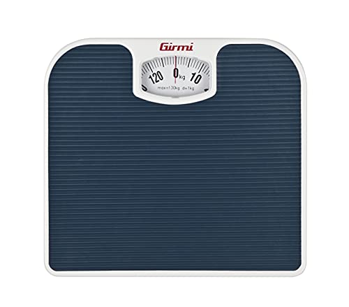 girmi-bp02-personenwaage-analog-blau-130-kg-vintage image 8