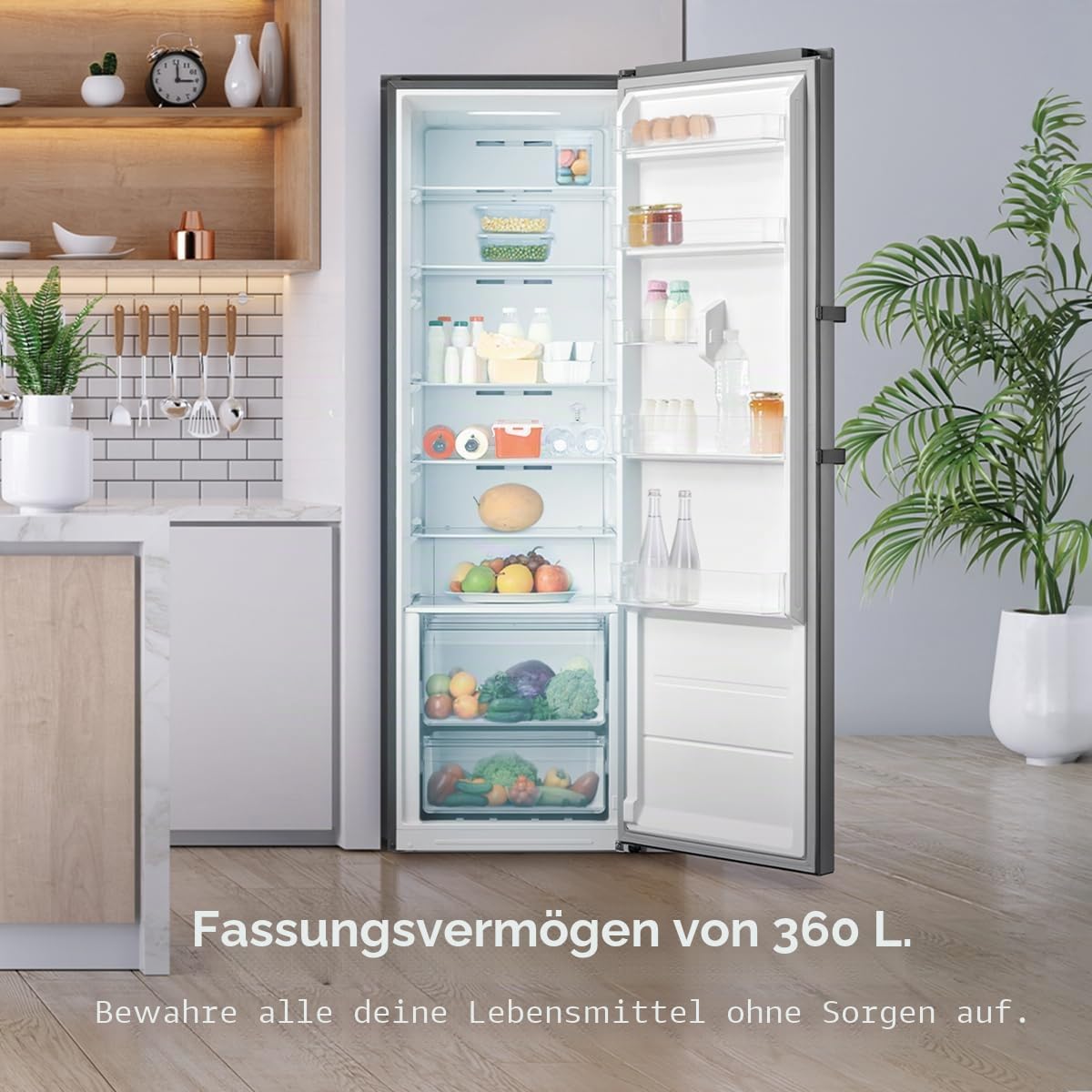 cecotec-bolero-coolmarket-362-l-k-hlschrank-inox-no-frost-185-cm image 3