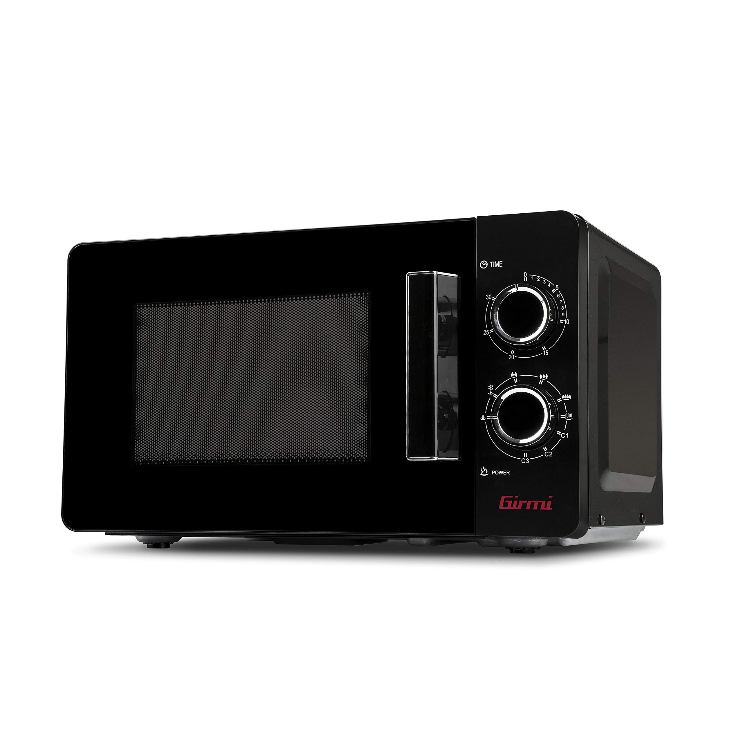 girmi-fm04-kombi-mikrowelle-schwarz-20-liter-mit-grill image 1
