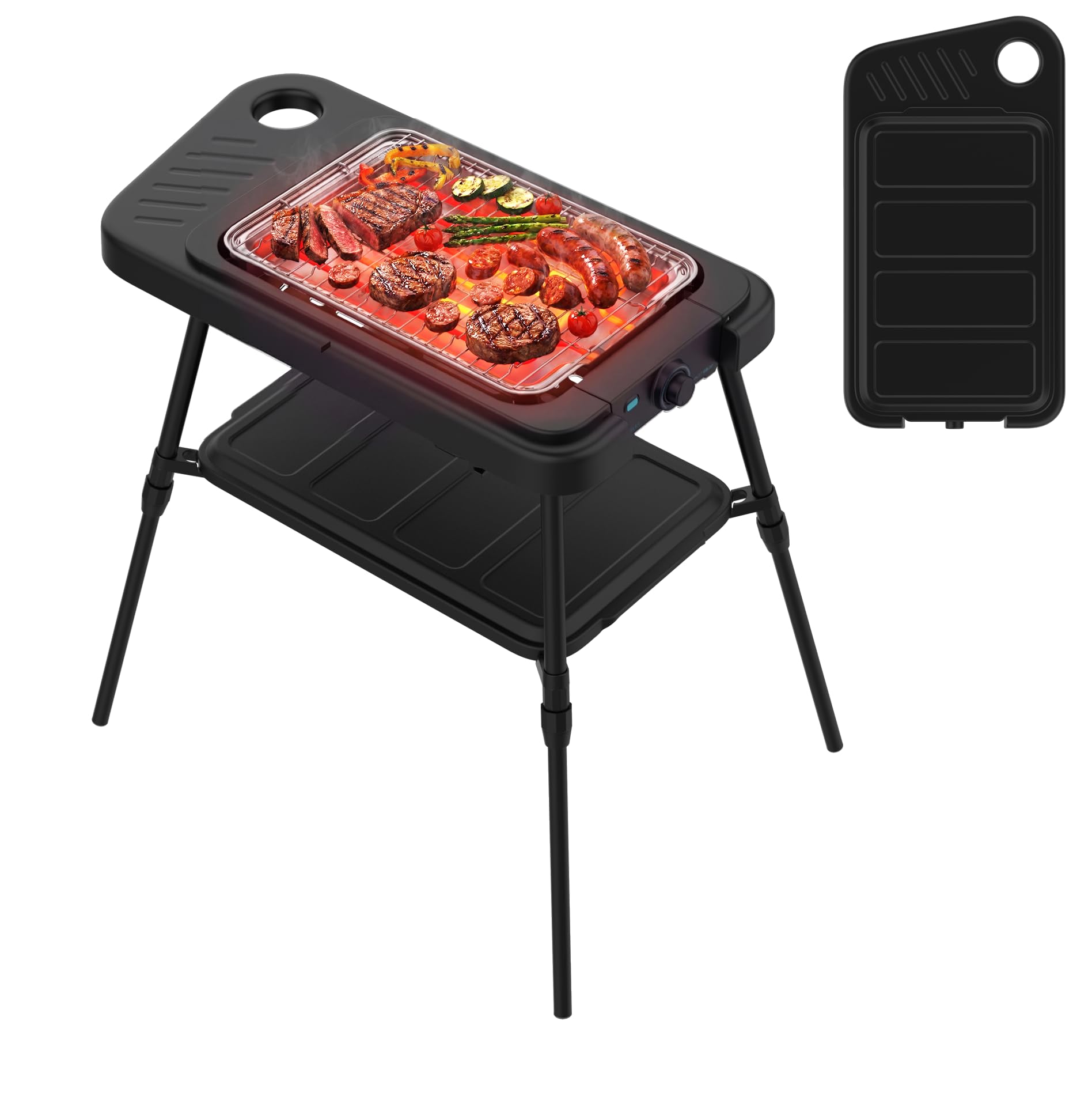 cecotec-perfectsteak-4250-grillwall-elektrogrill-2000w-2in1 image 1