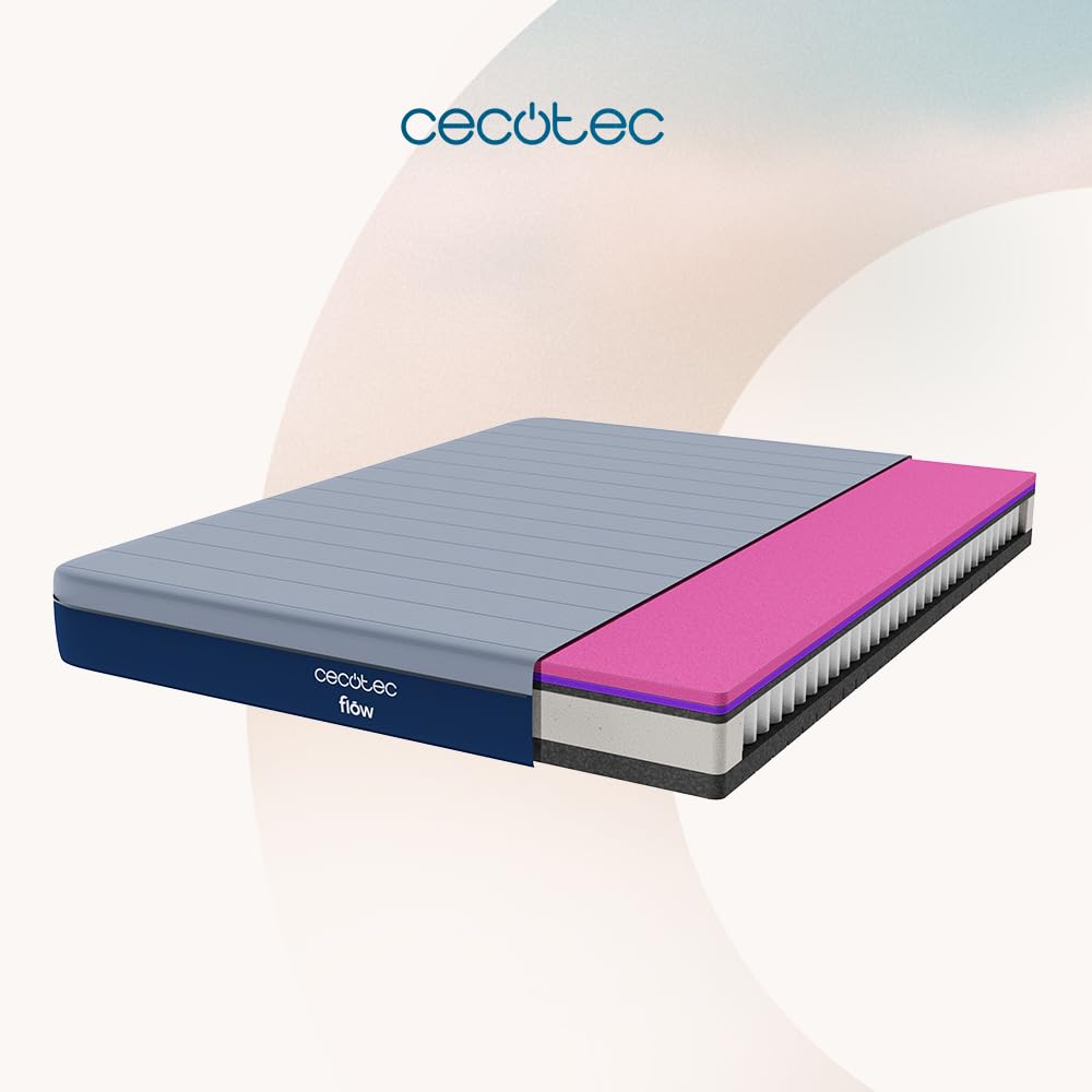 cecotec-flow-e-hybrid-matratze-135x190-cm-mittlere-festigkeit image 2