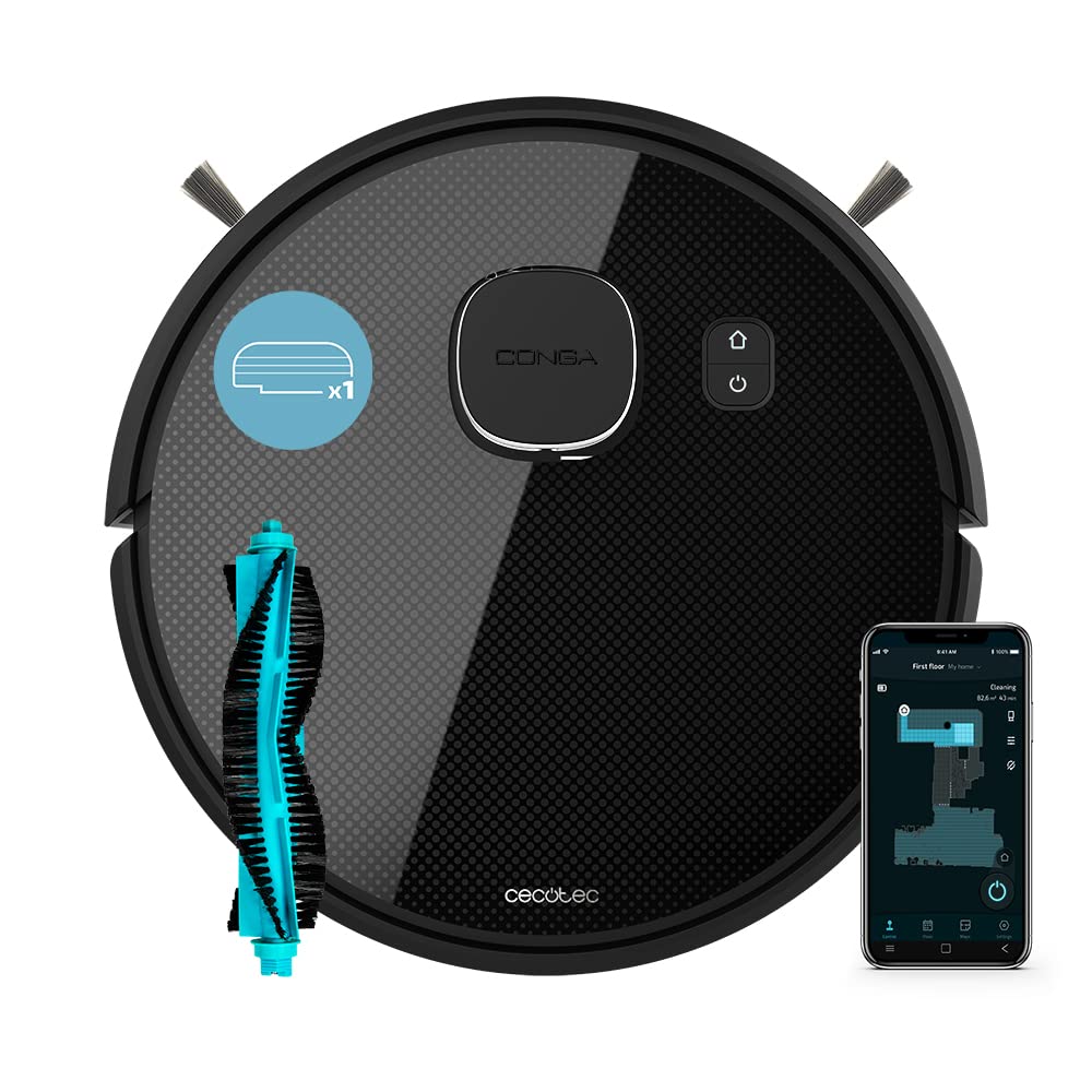 cecotec-conga-eternal-laser-saugroboter-mit-wischfunktion-app image 1