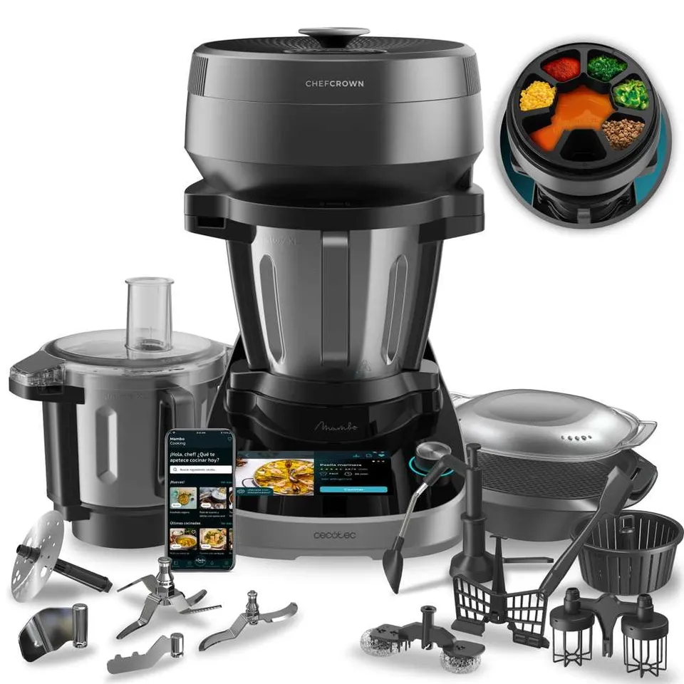 cecotec-mambo-cooking-k-chenmaschine-total-gourmet image 1