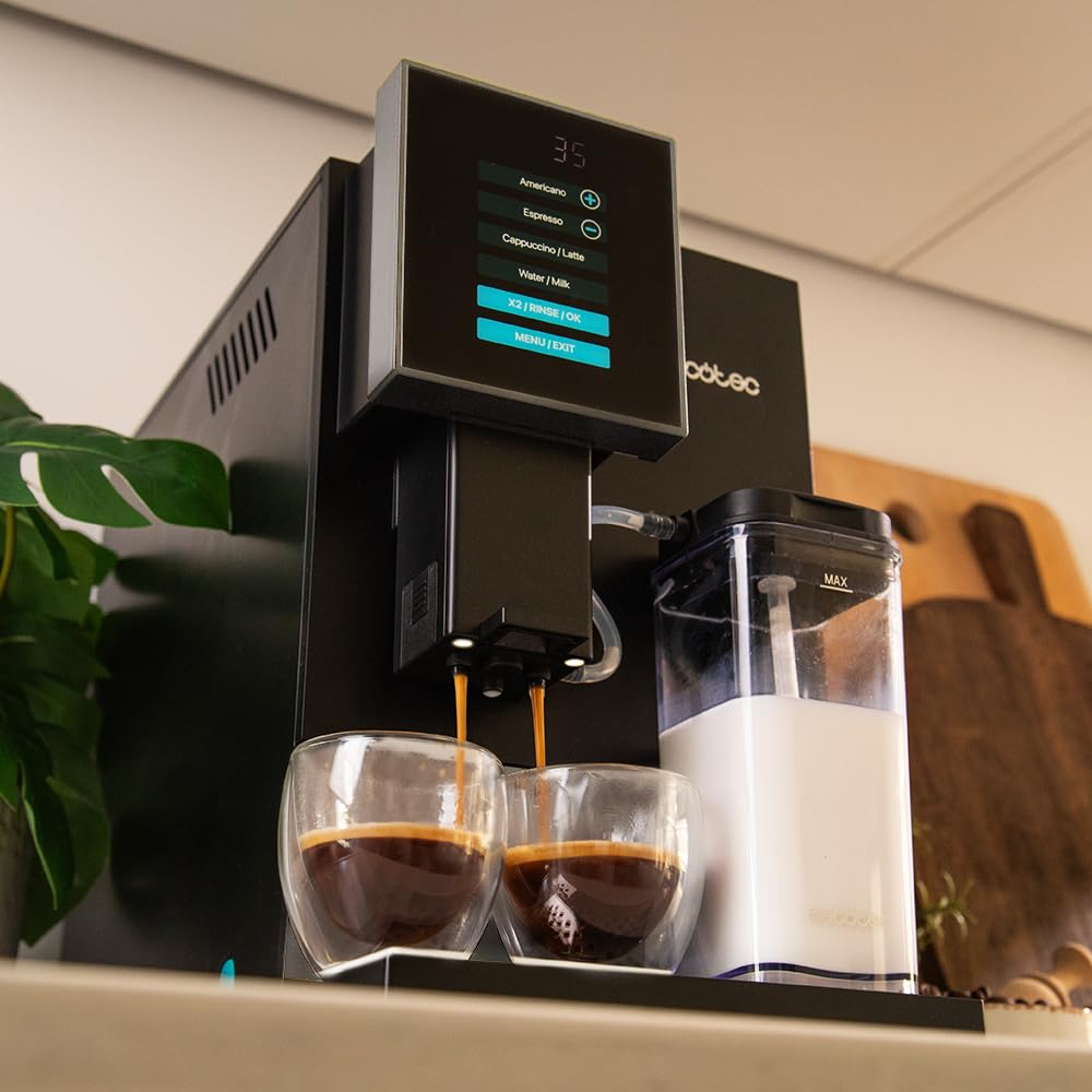 cecotec-cremmaet-compactccino-kaffeevollautomat-black-silver-19-bar image 5