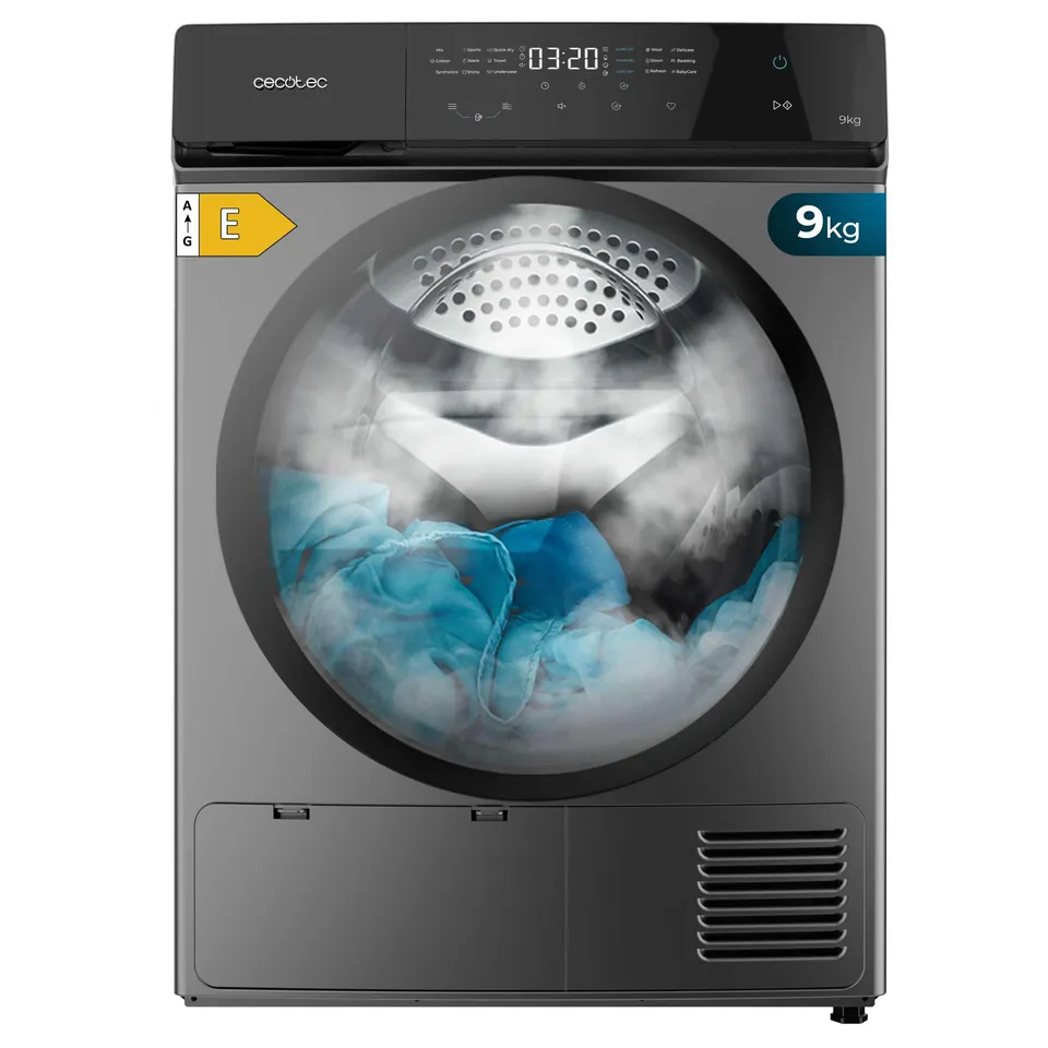 cecotec-bolero-dresscode-dry-9400-steel-w-rmepumpentrockner-9kg image 1