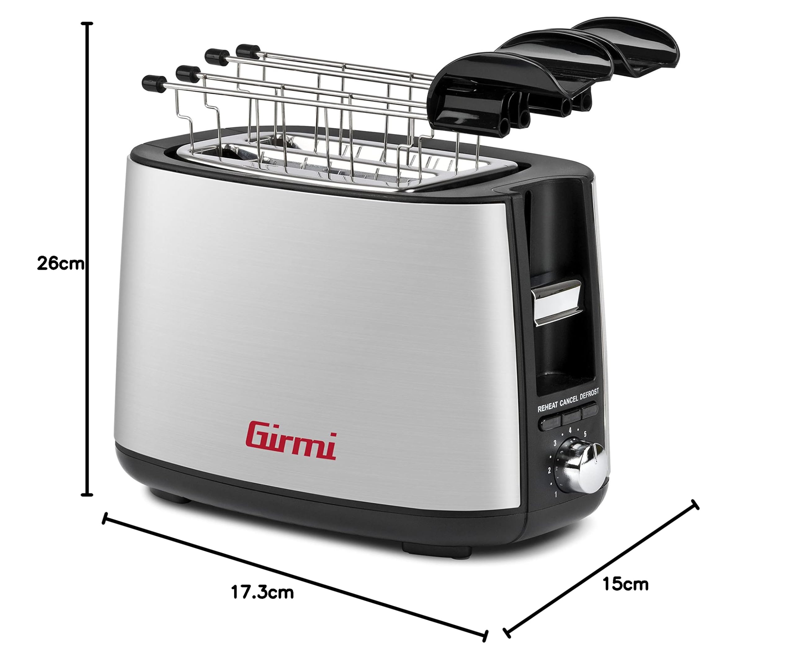 girmi-tp54-toaster-edelstahl-7-stufen-750-w image 6