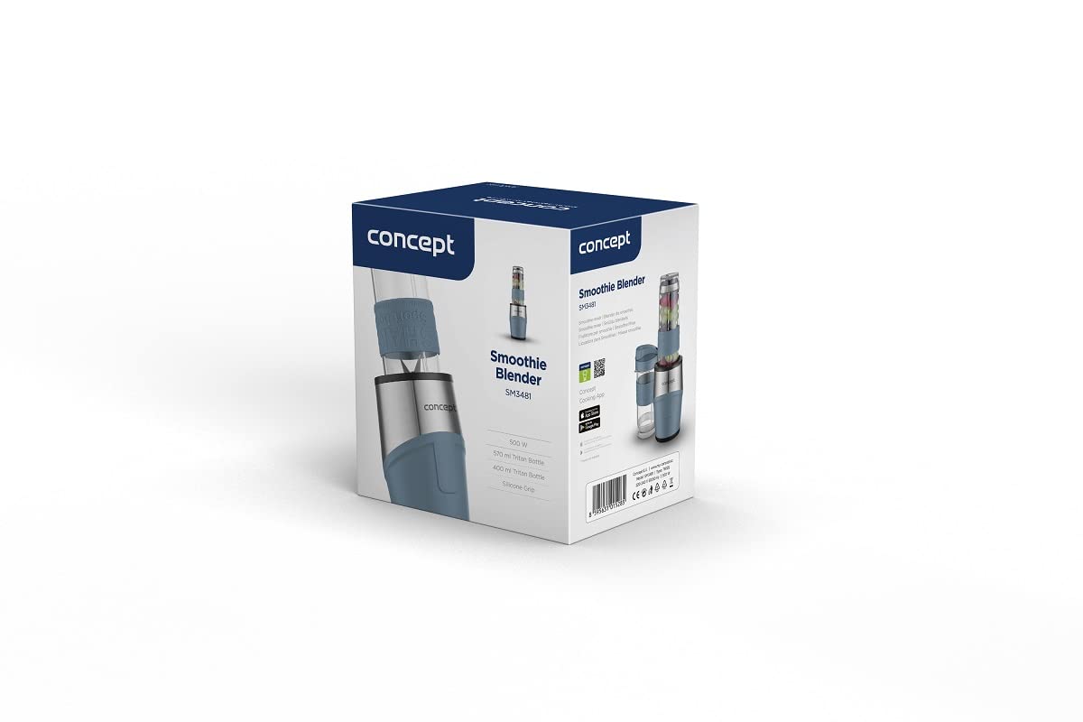 concept-sm3481-smoothie-maker-marine-500-w-mit-2-tritan-flaschen image 8