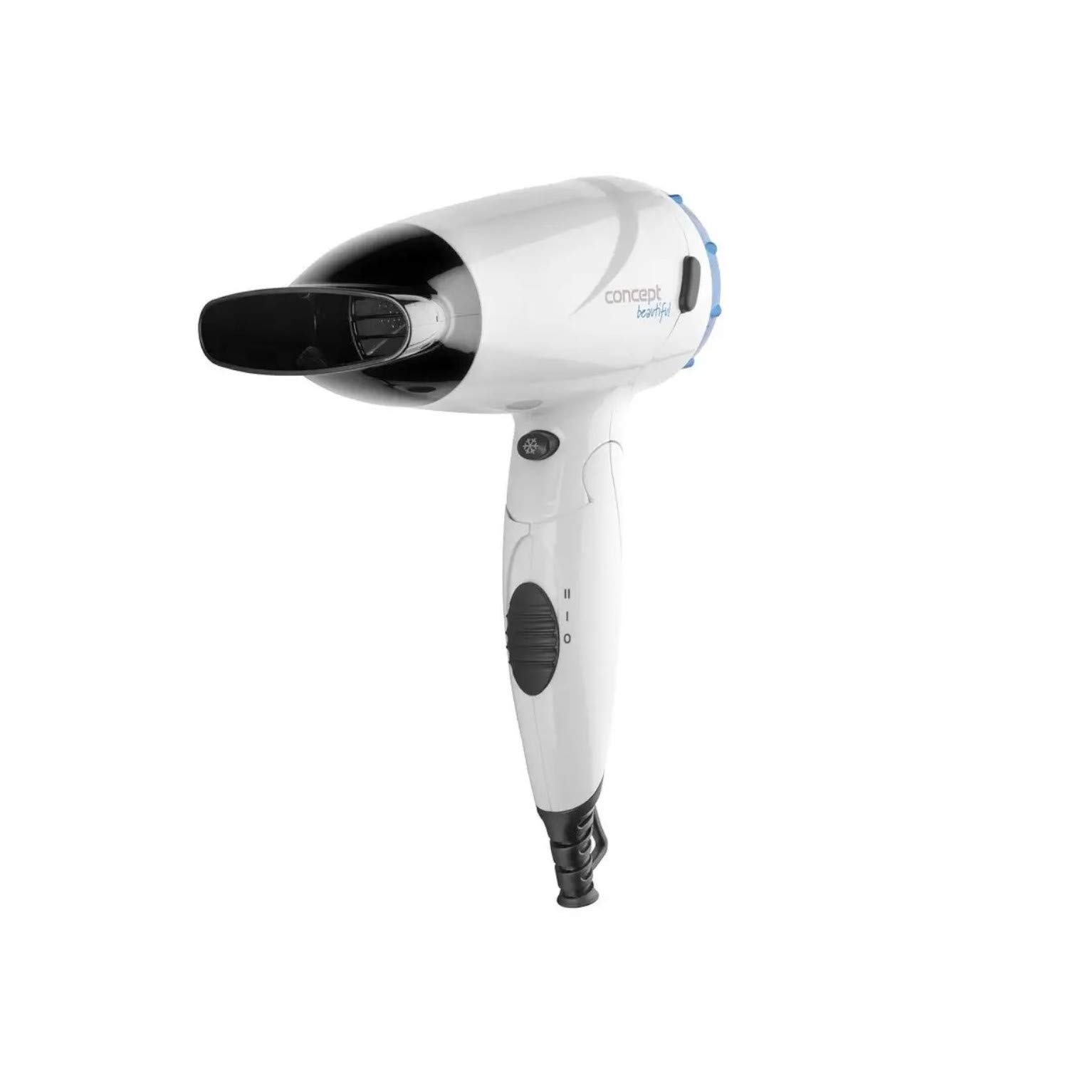 concept-beautiful-vv5741-haartrockner-blau-1500w-klappbar image 1