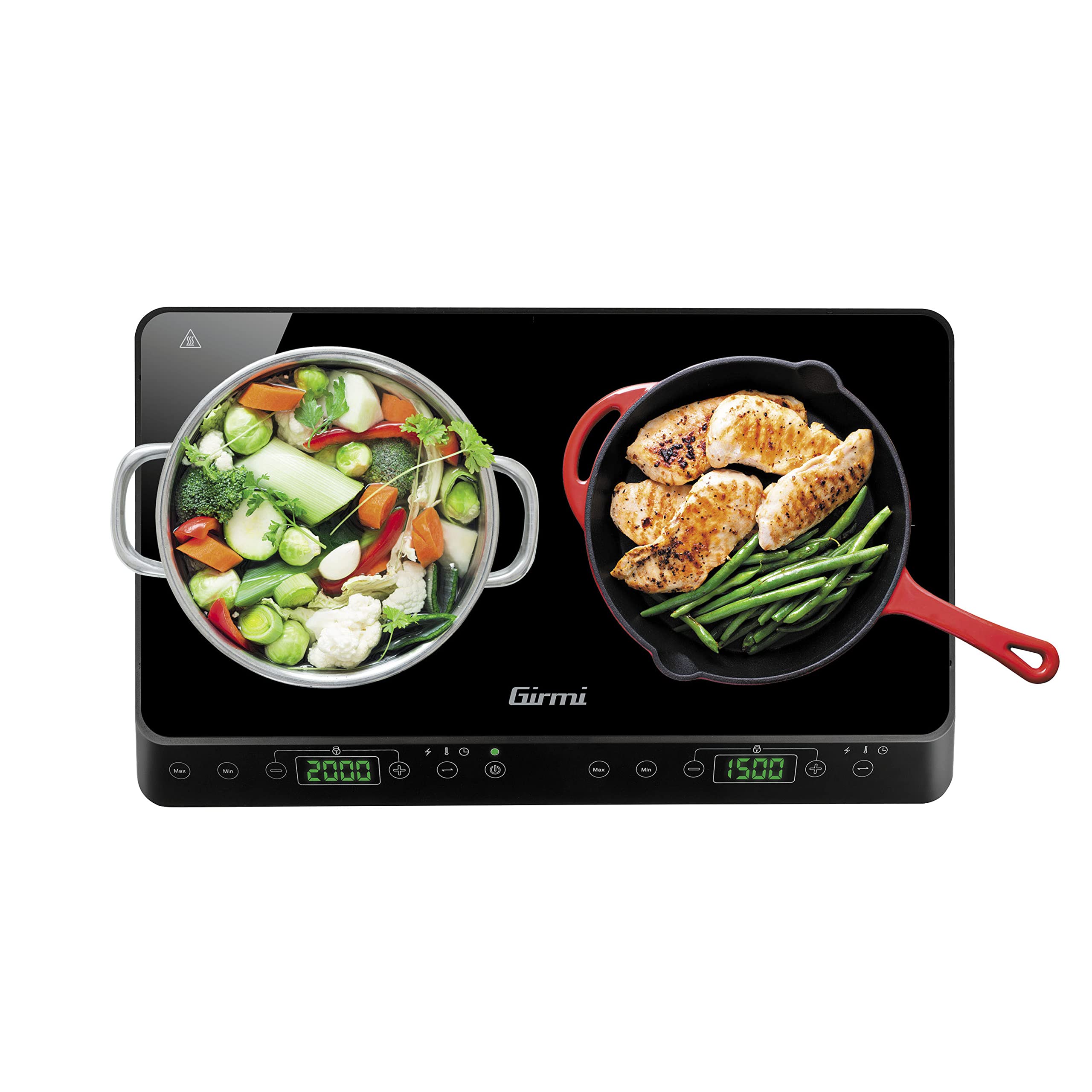 girmi-pi51-doppel-induktionsplatte-3500-w-schwarz image 4