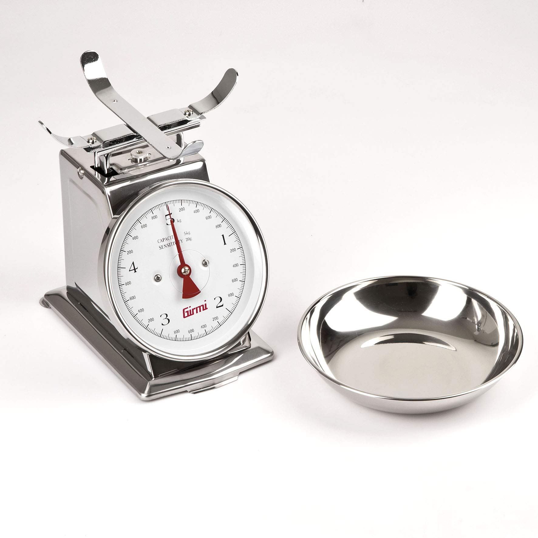 girmi-ps90-mechanische-k-chenwaage-5-kg-edelstahl-sch-ssel image 2