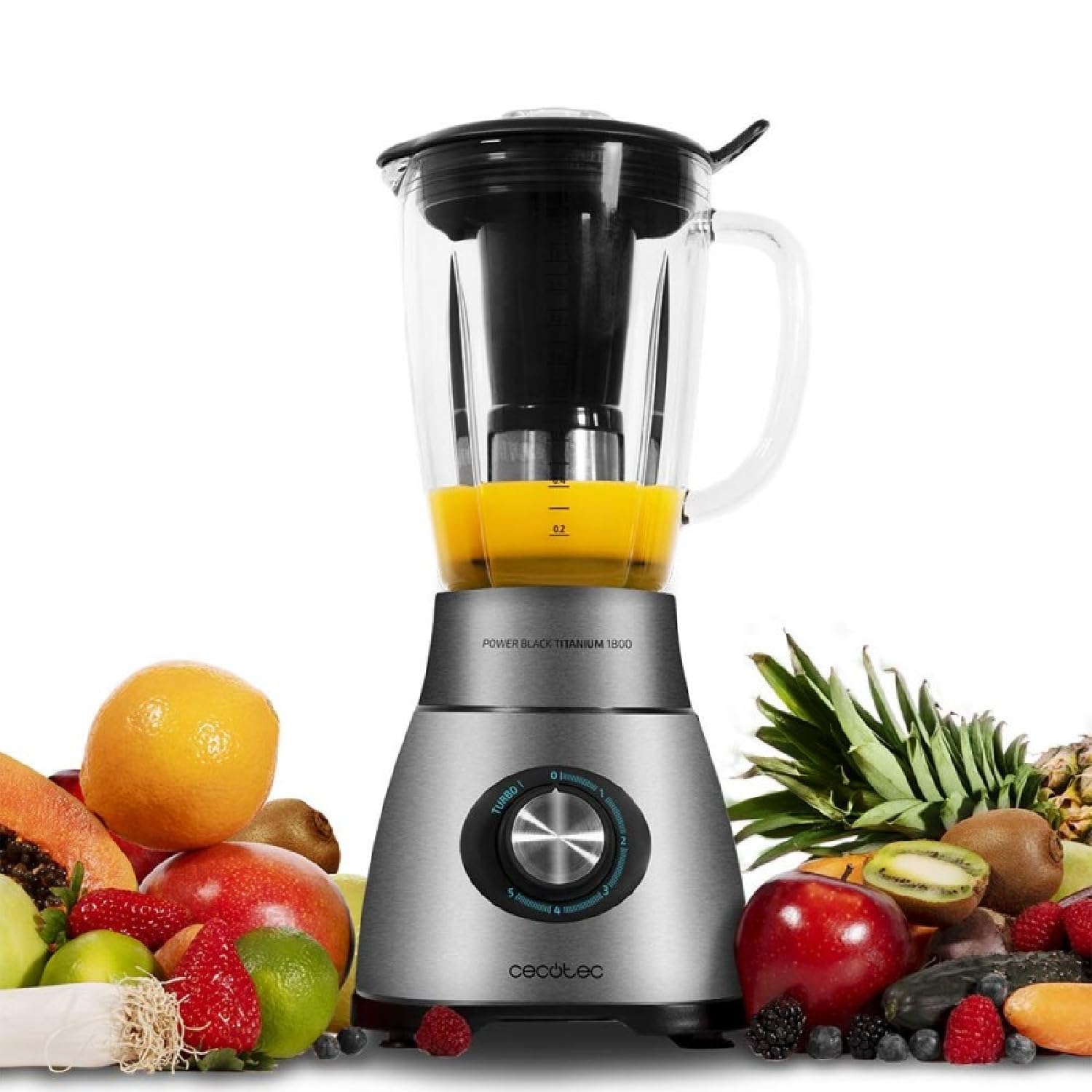 cecotec-power-black-titanium-1800-standmixer-glas-2-1-l-titan image 1