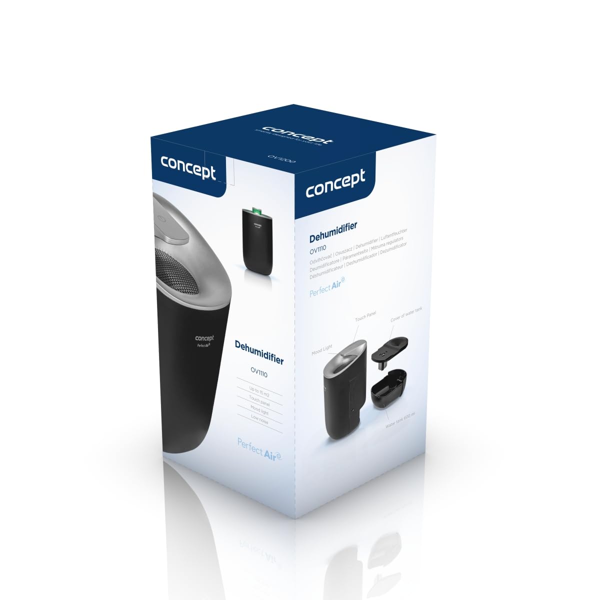 concept-ov1110-luftentfeuchter-schwarz-600ml-15m2-leise image 8
