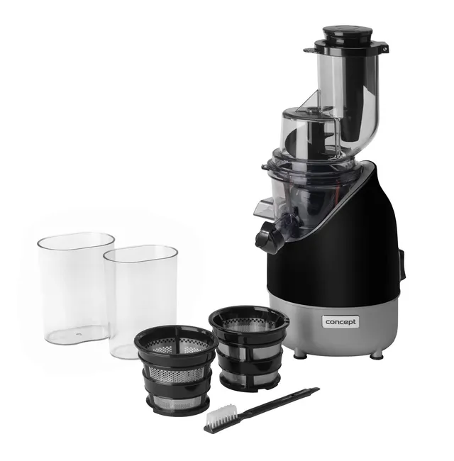 concept-lo7092-slow-juicer-schwarz-80-mm-2-siebe-600-ml image 1