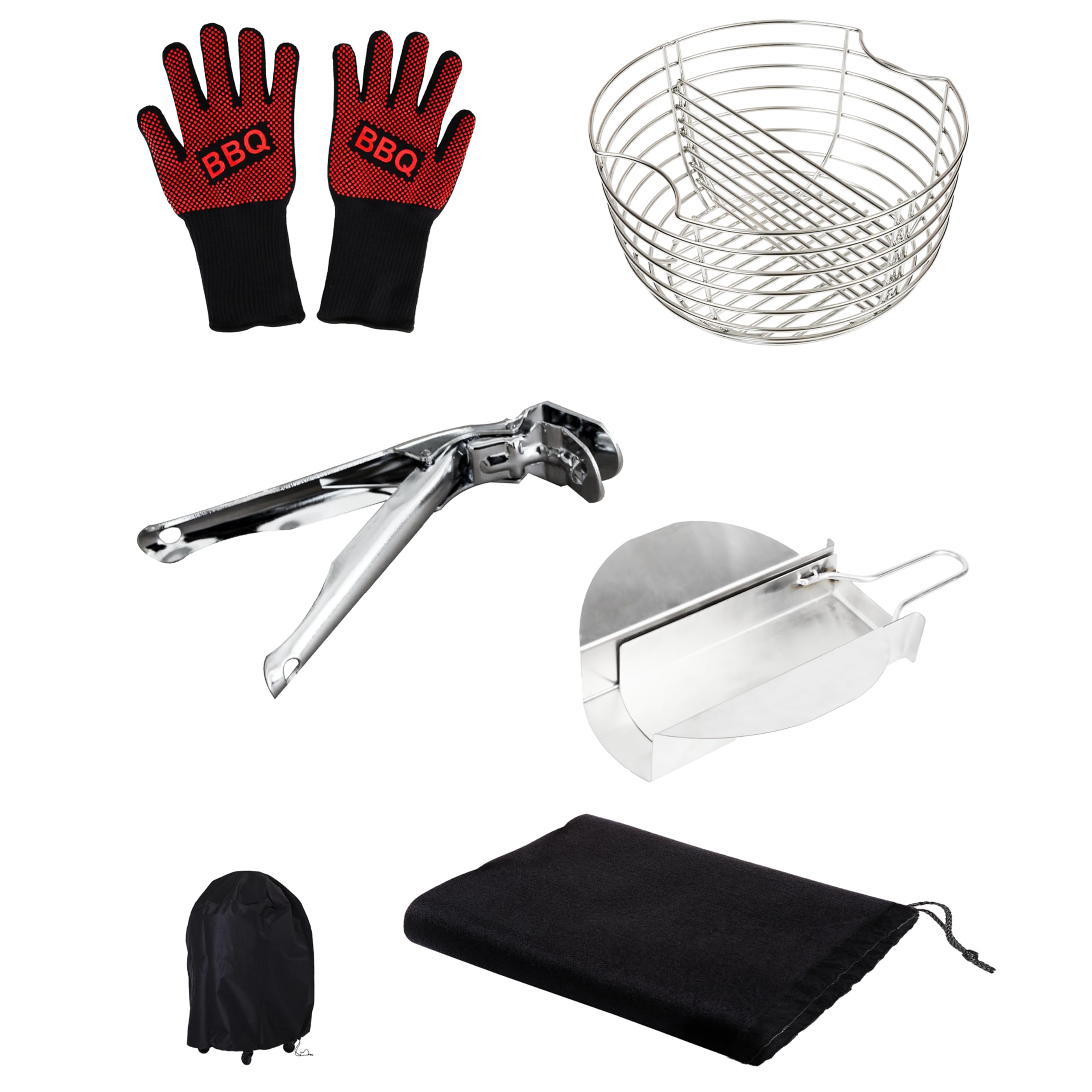 cecotec-dragonpack-6600-l-grillbesteck-set-edelstahl-kamado image 1