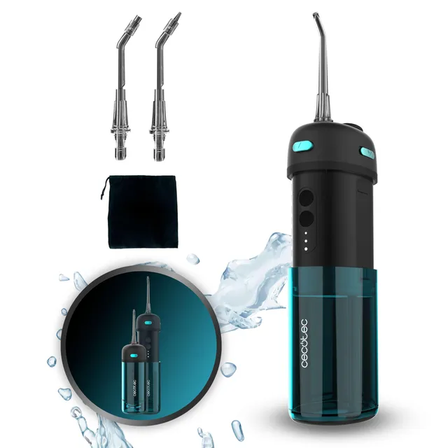 cecotec-toothcare-jet-splash-munddusche-150-ml-mit-tasche image 1