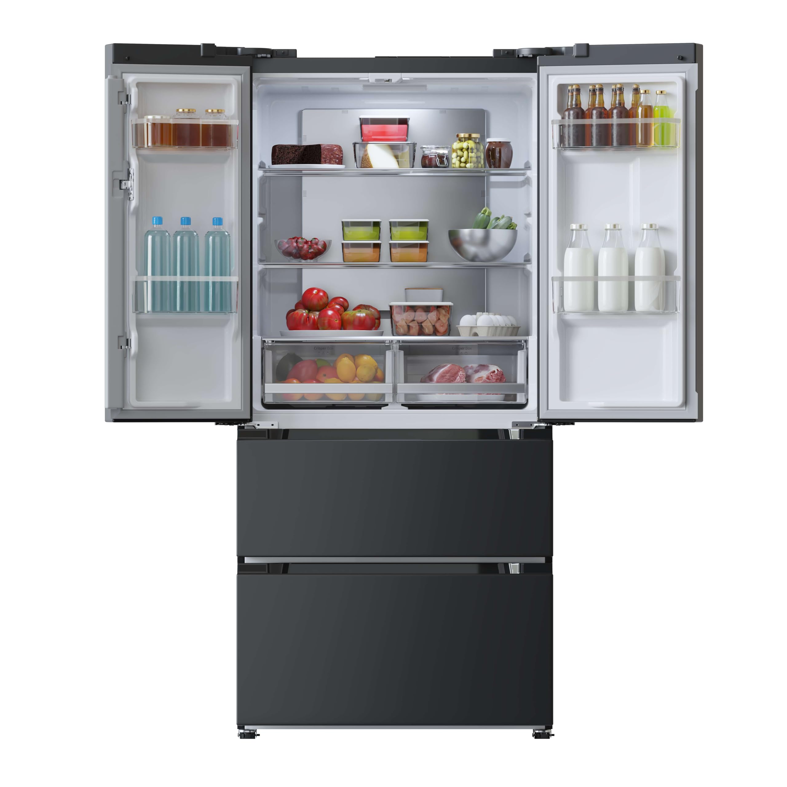 cecotec-bolero-coolmarket-fd-436-k-hlschrank-dark-inox-no-frost image 3