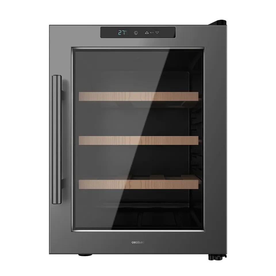 cecotec-grandsommelier-1220-coolwood-weink-hlschrank-12-flaschen-leise image 1