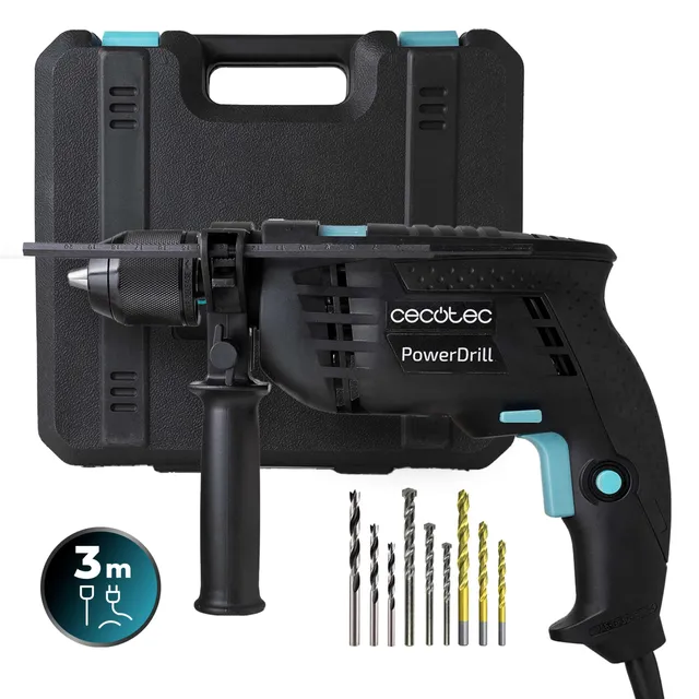 cecotec-powerdrill-850-easyadjust-schlagbohrmaschine-850w image 1