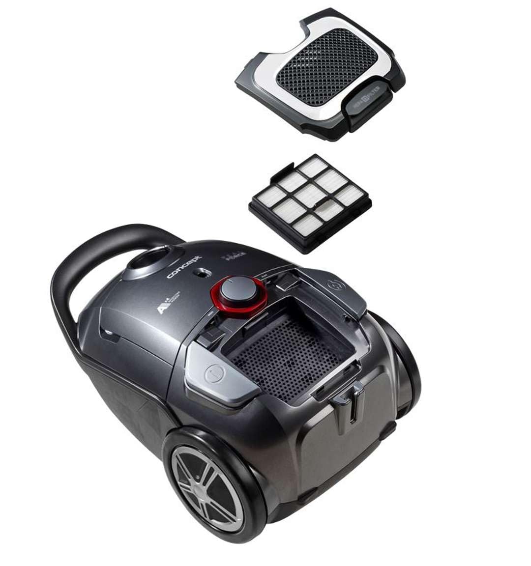 concept-vp8290-real-force-beutelstaubsauger-700-w-3-liter image 8