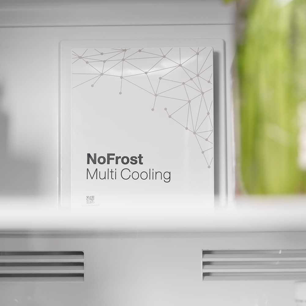 cecotec-bolero-coolmarket-kombi-366-inox-k-hlschrank-360-l-no-frost image 5