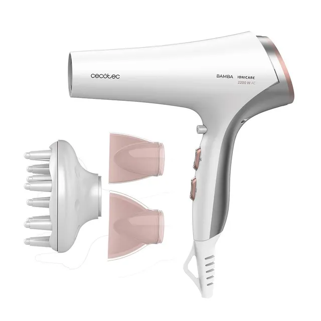 cecotec-bamba-ionicare-5320-haartrockner-wei-2200-w image 1
