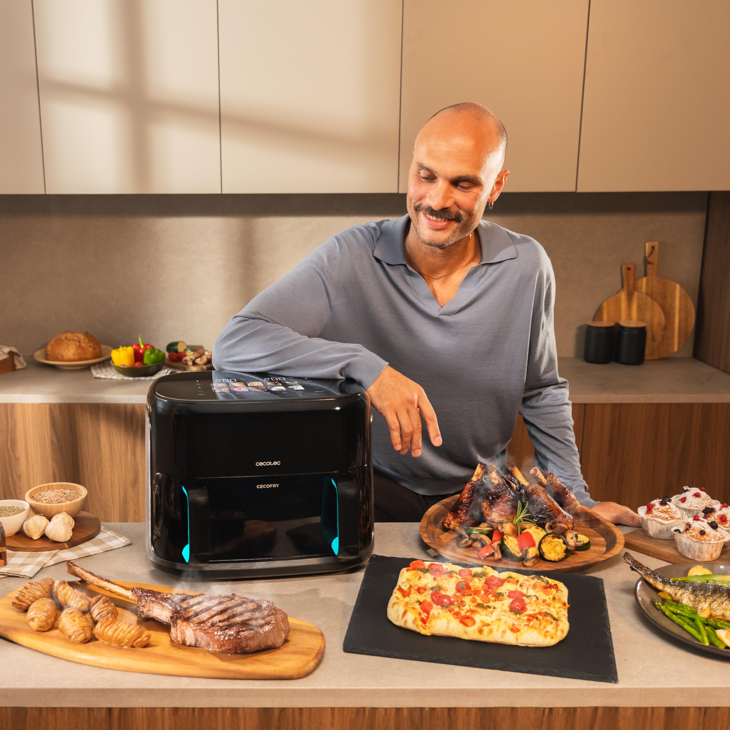 cecotec-cecofry-grill-smokin-prime-11000-hei-luftfritteuse-10-l-r-ucher image 4