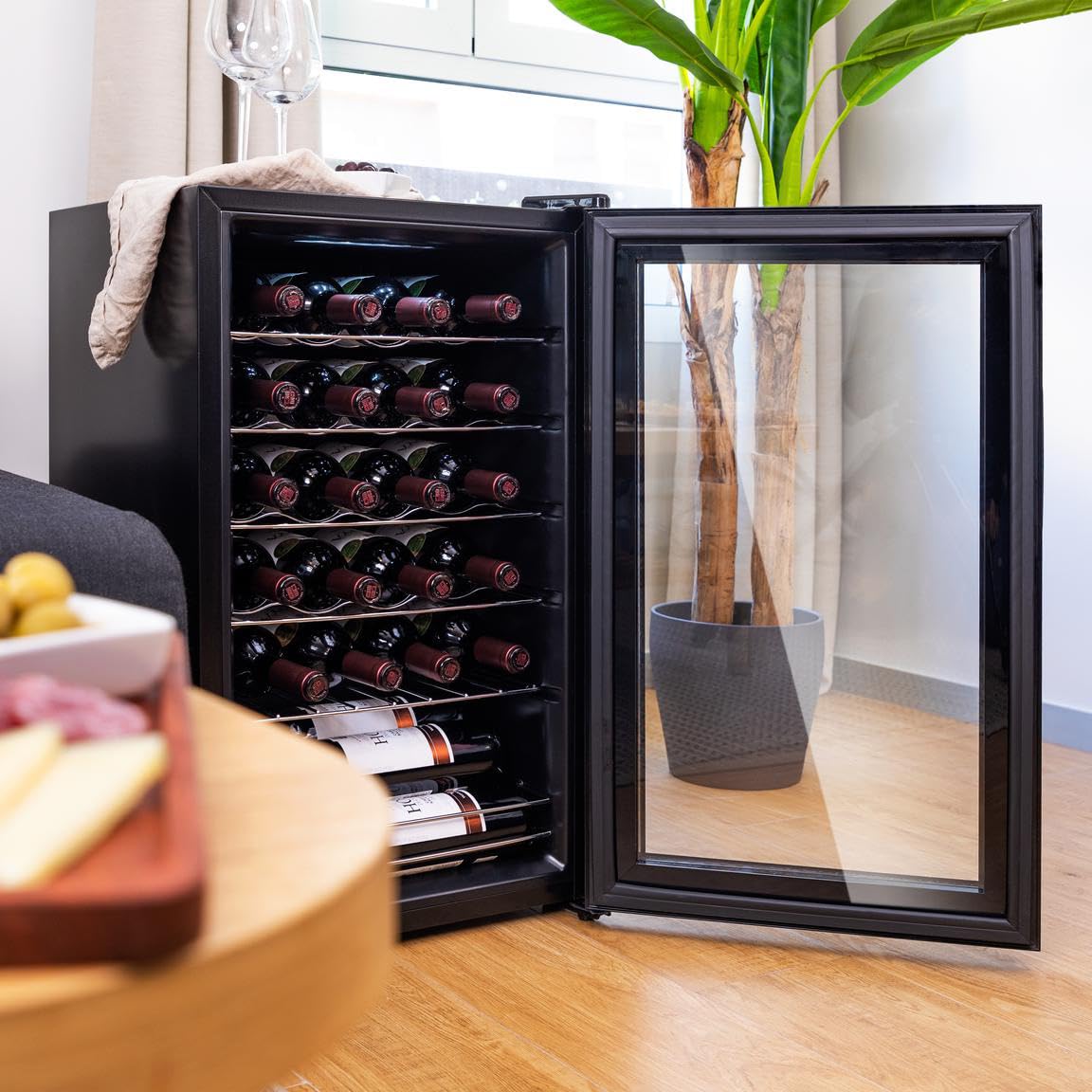 cecotec-bolero-grandsommelier-2450-weink-hlschrank-24-flaschen-schwarz image 3