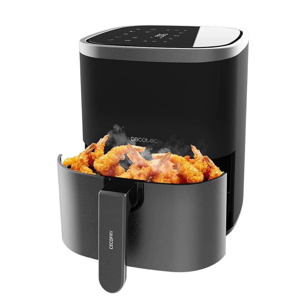 cecotec-cecofry-fantastik-inox-4000-hei-luftfritteuse-4-l-schwarz image 3