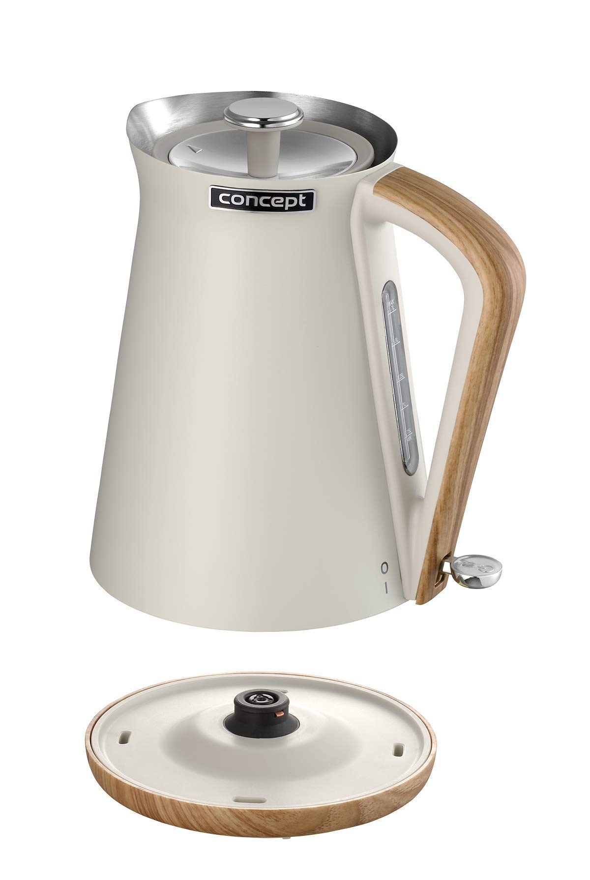 concept-rk3310-nordic-wasserkocher-1-7-l-creme-edelstahl image 3