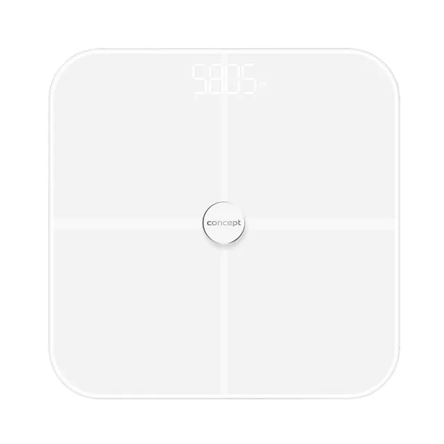 concept-vo4010-diagnosewaage-glas-mit-app-180-kg image 1