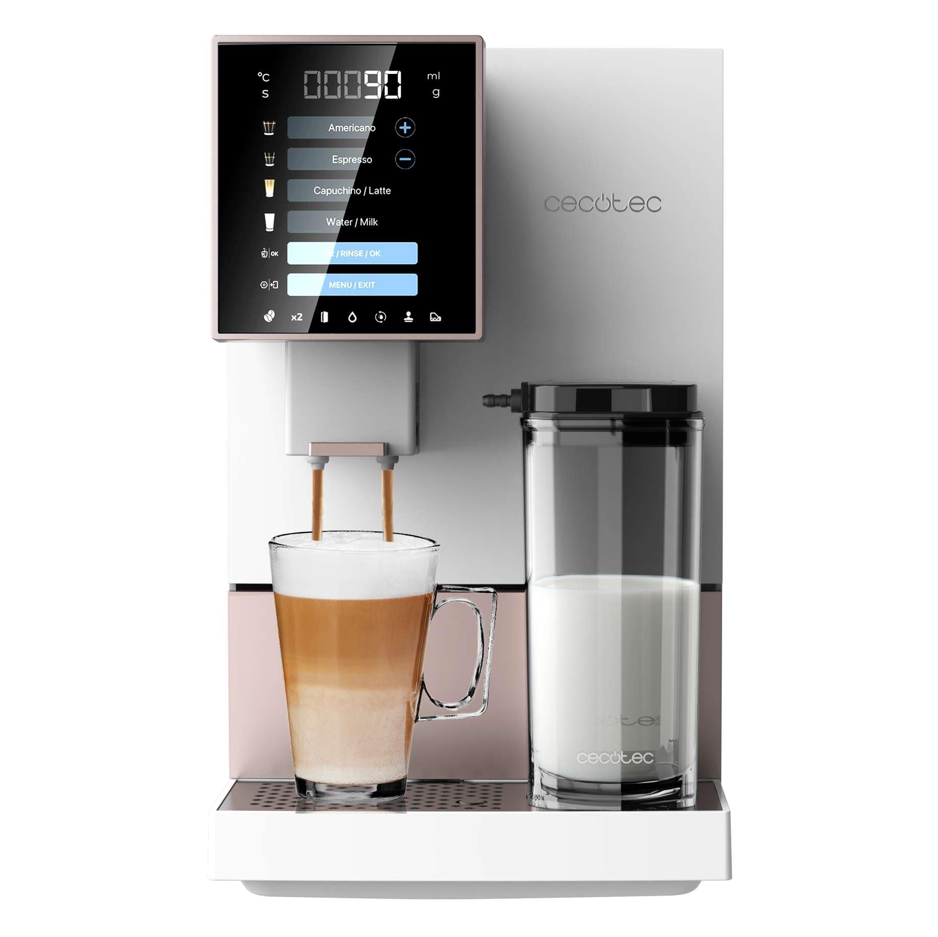 cecotec-power-matic-ccino-cremma-kaffeevollautomat-schwarz image 8