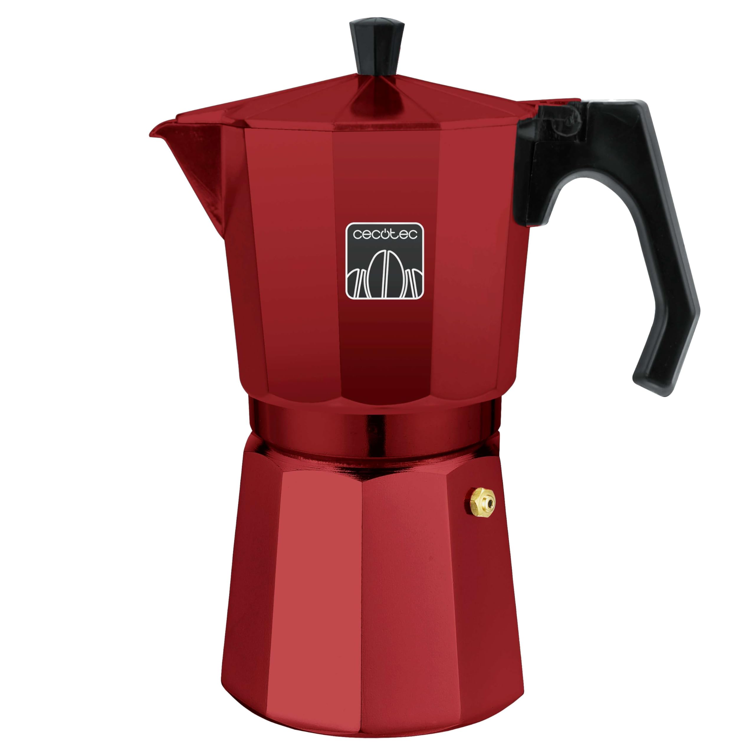 cecotec-mokclassic-300-espressokanne-3-tassen-rot image 2