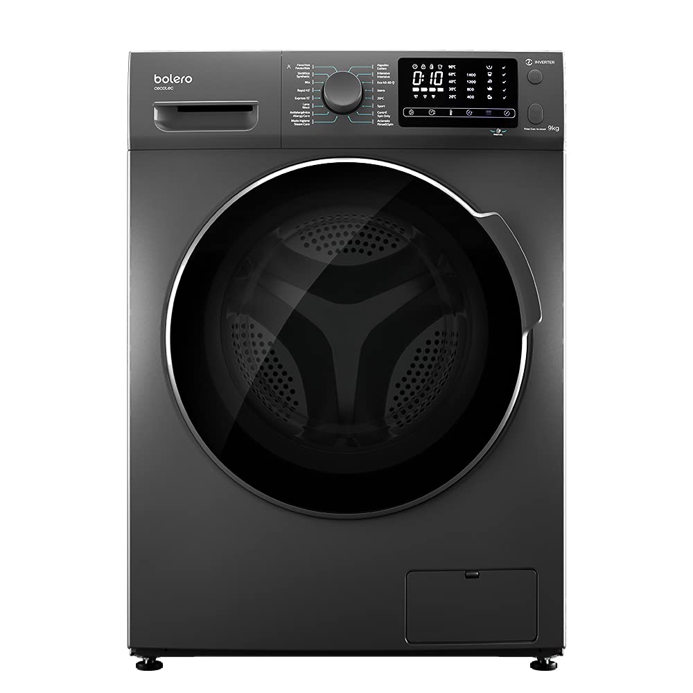 cecotec-bolero-dresscode-9600-inverter-steel-waschmaschine-9-kg image 1
