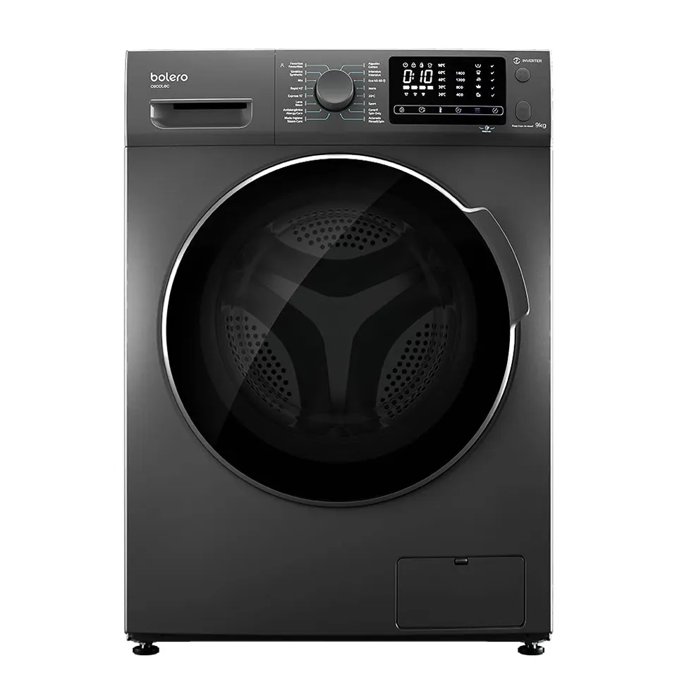 cecotec-bolero-dresscode-9600-inverter-steel-waschmaschine-9-kg image 1