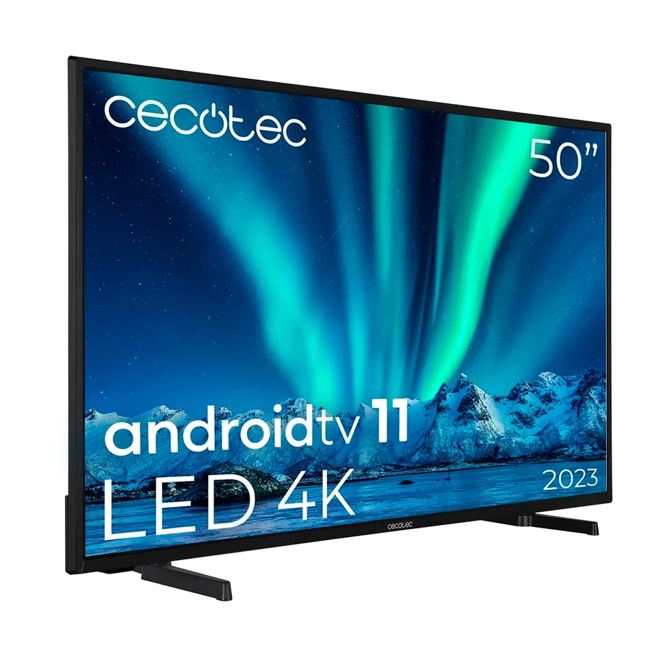 cecotec-a-alu00050-smart-tv-50-4k-uhd-android-schwarz image 1