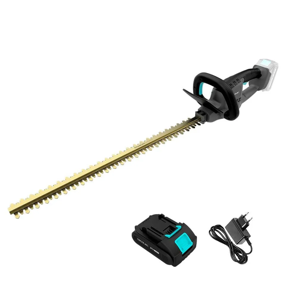 cecotec-titaniumsword-6100-xl-heckenschere-akku-21v-61cm image 1